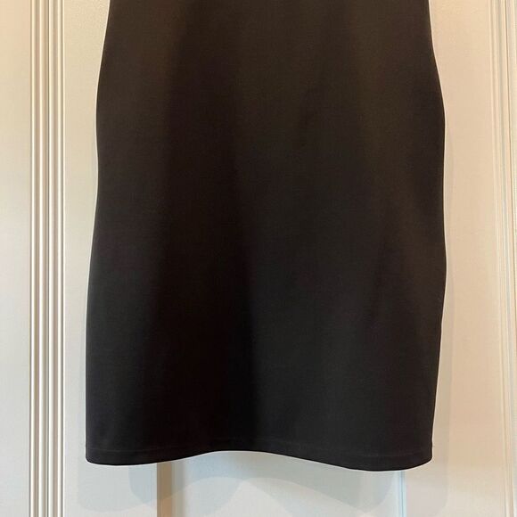 Alice + Olivia Women’s 10 Black Nelle Fitted Mini Sleeveless Dress Stretch - Picture 6 of 15